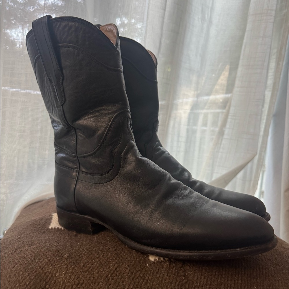 Tecovas Black Cowboy Boots Classic Western Style